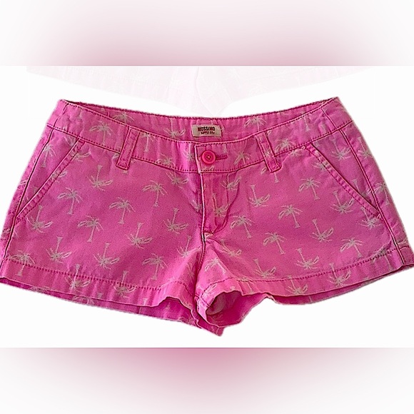 Mossimo Hot Pink Palm Tree Print Shorts Size 
Jrs 3 or Size Small/0 - Picture 4 of 5
